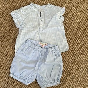 Bonpoint set in beautiful shirting cotton